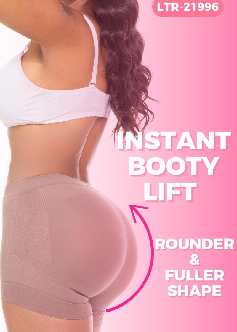 LT.ROSE 21996 Calzones Levanta Gluteos Colombianos Butt Lifter Shapewear Body Waisted Shaper Lifting Enhancer Panties Faja Shorts for Women Black M - Image 3